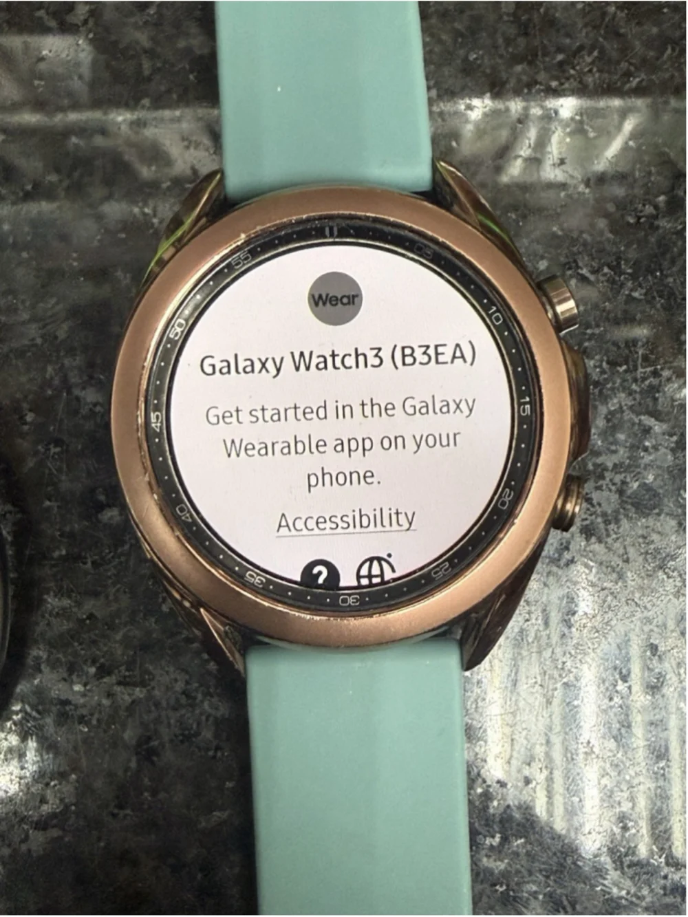 Galaxy Watch 3 41mm Smartwatch – Rose Gold/Mint